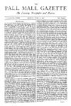 Pall Mall Gazette Friday 07 June 1878 Page 1