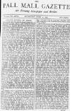 Pall Mall Gazette Wednesday 12 June 1878 Page 1