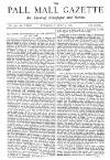 Pall Mall Gazette Wednesday 03 July 1878 Page 1