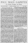 Pall Mall Gazette Tuesday 01 October 1878 Page 1