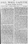 Pall Mall Gazette Tuesday 08 October 1878 Page 1