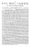 Pall Mall Gazette Thursday 12 December 1878 Page 1