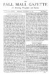 Pall Mall Gazette Tuesday 24 December 1878 Page 1