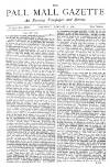 Pall Mall Gazette Thursday 09 January 1879 Page 1