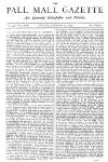 Pall Mall Gazette Tuesday 14 January 1879 Page 1
