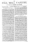Pall Mall Gazette Thursday 13 February 1879 Page 1
