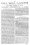 Pall Mall Gazette Monday 24 February 1879 Page 1