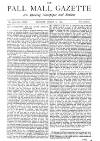 Pall Mall Gazette Tuesday 25 March 1879 Page 1