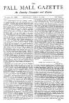 Pall Mall Gazette Wednesday 26 March 1879 Page 1