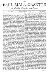 Pall Mall Gazette Tuesday 01 April 1879 Page 1
