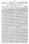 Pall Mall Gazette Monday 02 June 1879 Page 1