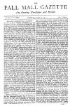 Pall Mall Gazette Tuesday 03 June 1879 Page 1