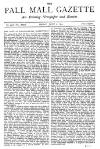 Pall Mall Gazette Friday 06 June 1879 Page 1