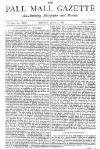 Pall Mall Gazette Monday 09 June 1879 Page 1