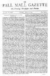 Pall Mall Gazette Tuesday 10 June 1879 Page 1