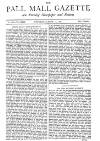 Pall Mall Gazette Wednesday 11 June 1879 Page 1