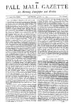 Pall Mall Gazette Thursday 12 June 1879 Page 1