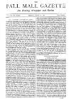 Pall Mall Gazette Friday 13 June 1879 Page 1
