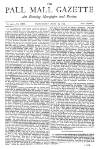 Pall Mall Gazette Wednesday 25 June 1879 Page 1