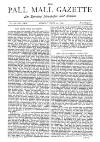 Pall Mall Gazette Monday 30 June 1879 Page 1
