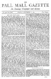 Pall Mall Gazette Monday 08 September 1879 Page 1