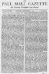 Pall Mall Gazette Saturday 13 September 1879 Page 1