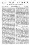 Pall Mall Gazette Friday 17 October 1879 Page 1