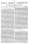 Pall Mall Gazette Thursday 04 December 1879 Page 1