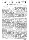 Pall Mall Gazette Wednesday 17 December 1879 Page 1