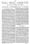Pall Mall Gazette Friday 19 December 1879 Page 1