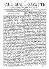 Pall Mall Gazette Saturday 03 January 1880 Page 1