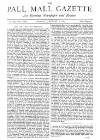 Pall Mall Gazette Monday 05 January 1880 Page 1