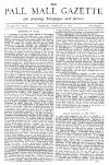 Pall Mall Gazette Tuesday 06 January 1880 Page 1