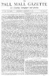 Pall Mall Gazette Thursday 08 January 1880 Page 1
