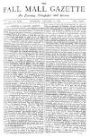 Pall Mall Gazette Thursday 22 January 1880 Page 1
