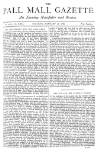 Pall Mall Gazette Tuesday 27 January 1880 Page 1