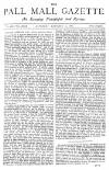 Pall Mall Gazette Saturday 31 January 1880 Page 1