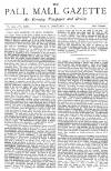 Pall Mall Gazette Friday 13 February 1880 Page 1
