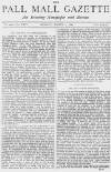 Pall Mall Gazette Monday 01 March 1880 Page 1
