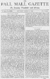 Pall Mall Gazette Saturday 06 March 1880 Page 1