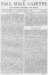 Pall Mall Gazette Saturday 20 March 1880 Page 1