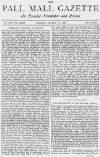 Pall Mall Gazette Monday 22 March 1880 Page 1