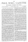 Pall Mall Gazette Tuesday 30 March 1880 Page 1