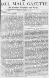 Pall Mall Gazette Monday 19 April 1880 Page 1