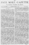 Pall Mall Gazette Tuesday 08 June 1880 Page 1