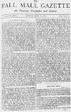 Pall Mall Gazette Tuesday 22 June 1880 Page 1