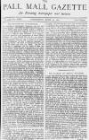 Pall Mall Gazette Wednesday 23 June 1880 Page 1