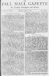 Pall Mall Gazette Monday 05 July 1880 Page 1