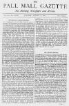Pall Mall Gazette Tuesday 10 August 1880 Page 1