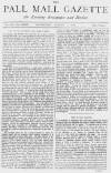 Pall Mall Gazette Wednesday 11 August 1880 Page 1